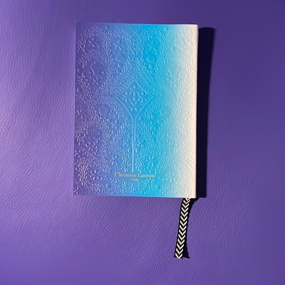 ☀️$1 Add On☀️ Small Lined Notebook with Ombré Blue-Purple Cover Design - Picture 2 of 3